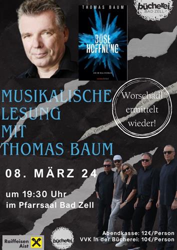 Musikalische Lesung mit Thomas Baum